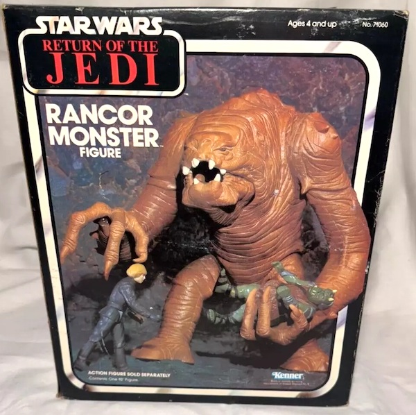 Kenner Star Wars Return of the Jedi Rancor Figure. Click to sell or value yours