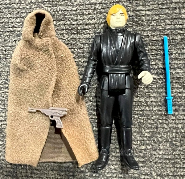 Kenner Star Wars Return of the Jedi Luke Skywalker, Jedi Knight Outfit regular, loose. Click to value or sell one