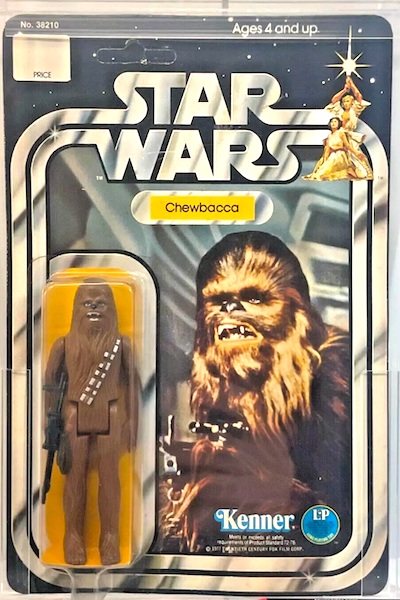 Kenner Star Wars Chewbacca Figure. Click to sell or appraise yours