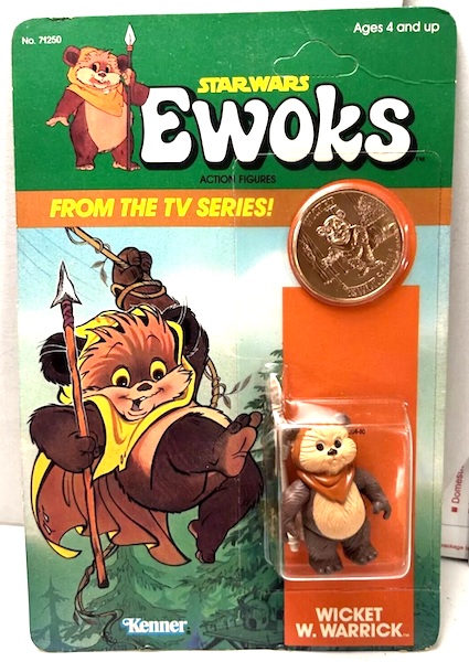 Kenner Star Wars Ewoks Wicket Warrick Figure. Click to value or sell one