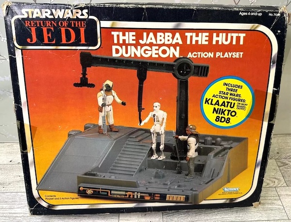 Star Wars Jabba the Hutts Dungeon Playset. Click to value or sell one