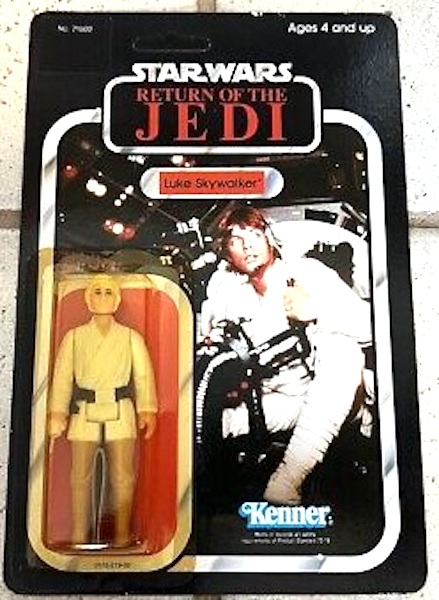 Star Wars Luke Skywalker (Return of the Jedi Variant Card) Figure. Click to sell or value one