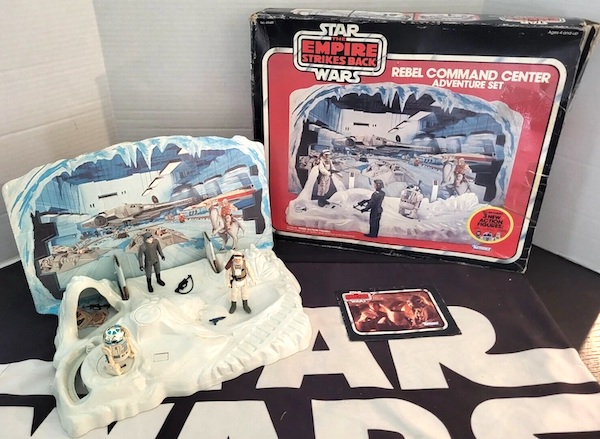 Star Wars Empire Strikes Back Rebel Command Center Adventure Set assembled. Click to value or sell one