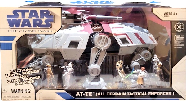 Star Wars The Clone Wars AT-TE Costco Set. Click to value or sell yours