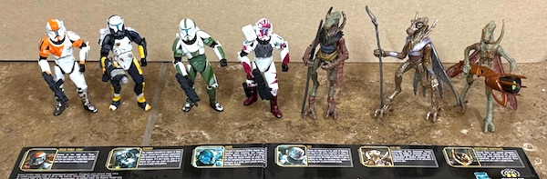 Star Wars Saga Collection Republic Commando Delta Squad Set out of the box. Click to sell or appraise one