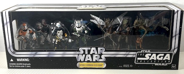 Star Wars Saga Collection Republic Commando Delta Squad Set. Click to sell or appraise one