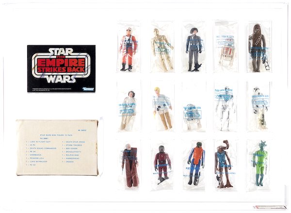 Star Wars The Empire Strikes Back 15 Pack Sears Mail-in Exclusive open showing contents. Click to value or sell yours