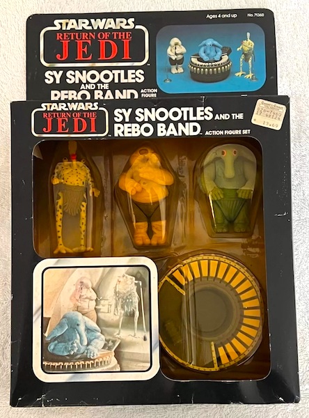 Star Wars Return of the Jedi Sy Snootles Rebo Band Figures. Click to value or sell one