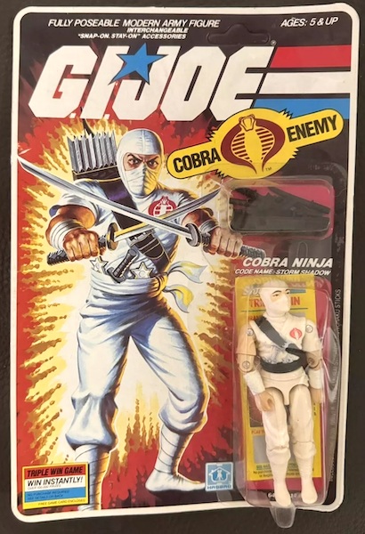 G.I. Joe Storm Shadow Action Figure. Click to appraise yours