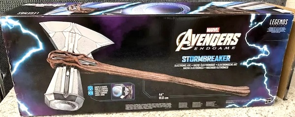 Marvel Legends Avengers Endgame Thor Electronic Stormbreaker. Click to value yours