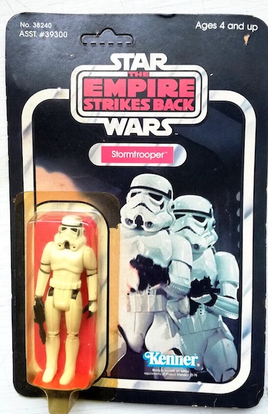 Star Wars Empire Strikes Back Stormtrooper Back 41B. Click to value or sell yours