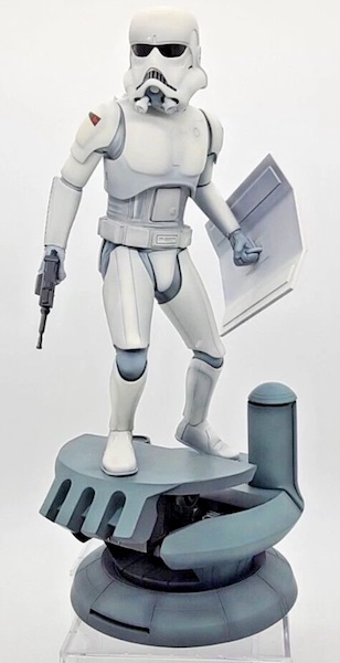 Ralph McQuarrie Stormtrooper Statue out of the box. Click to value or sell one