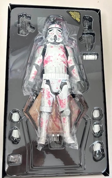 Star Wars Celebration 2025 Japanese Exclusive MMS776 1/6th Scale Cherry Blossom Stormtrooper open box. Click to sell or appraise yours