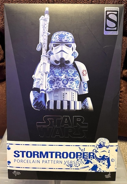 Star Wars MMS401 Porcelain Pattern 1/6th Scale Stormtrooper. Click to sell or appraise one