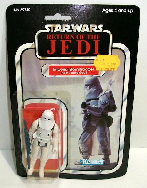 Star Wars Return of the Jedi Imperial Stormtrooper in Hoth Battle Gear. Click to value or sell one