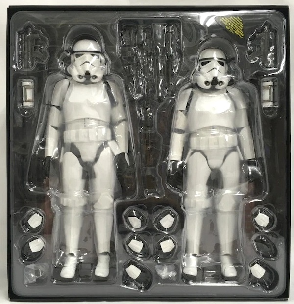Star Wars IV A New Hope MMS268 1/6th Scale Stormtroopers open box. Click to value or sell one