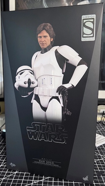 Star Wars MMS418 1/6th Scale Han Solo in Stormtrooper Disguise. Click to value or sell yours