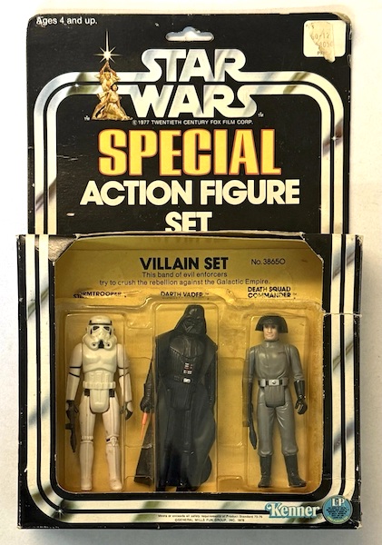 Star Wars Special Action Figure Set Villain Set 3 Pack Series 1 pre-production prototype. Click to value or sell one