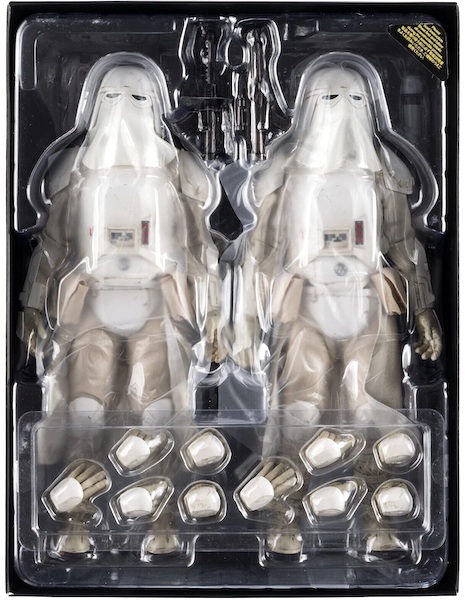 Star Wars Battlefront VGM25 1/6th Scale Snowtrooper Set open box. Click to value or sell one