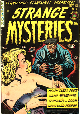 Strange Mysteries #13: post-Code horror comic