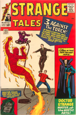 Strange Tales #122: Dr Strange on the right of the cover. Click to sell