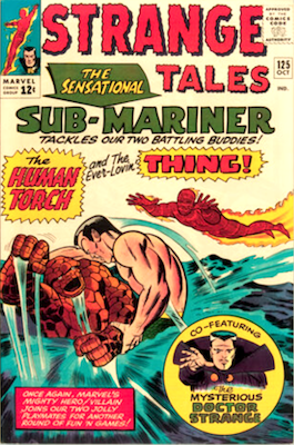Strange Tales #125: Sub-Mariner cover story. Click to value or sell one