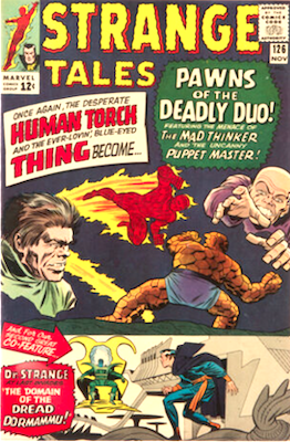 Strange Tales #126: 1st Dormammu. Click to have a free appraisal of your Strange Tale Marvel Comics