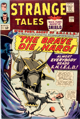 Strange Tales #139: large profile image of Doctor Strange. Click to sell one