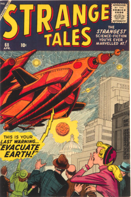 Strange Tales #68: pre-Hero suspense comic
