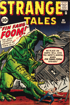 Strange Tales #89: 1st Fin Fang Foom