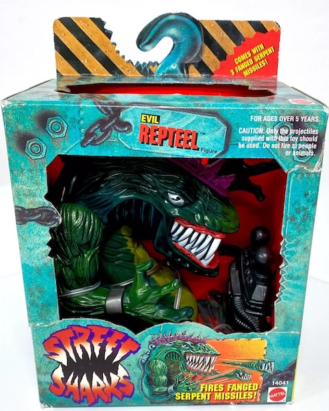 Street Sharks Repteel action figure