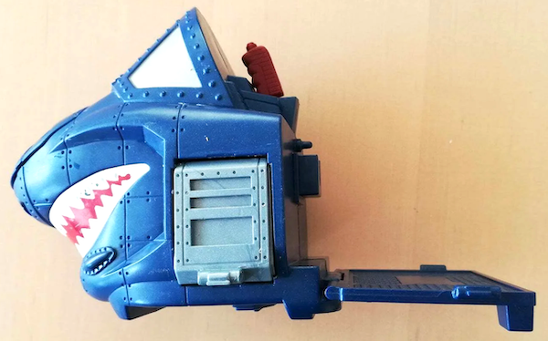 Street Sharks Shark Force Jet playset out of the box