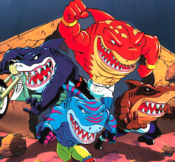 Street Sharks was a 1990s animated TV series