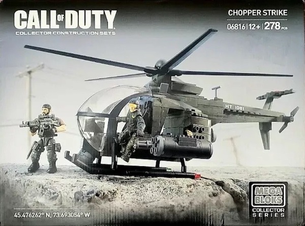 Mega Bloks Call of Duty Chopper Strike Helicopter
