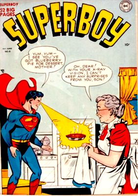 Superboy #8: 1st Superbaby. Click for a free valuation