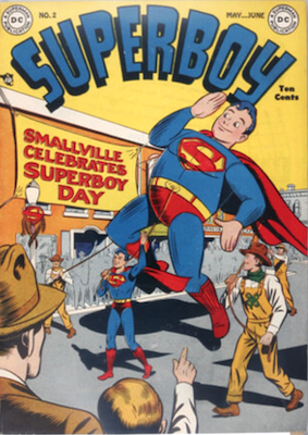 Superboy #2: 1st appearance of Smallville. Click for values