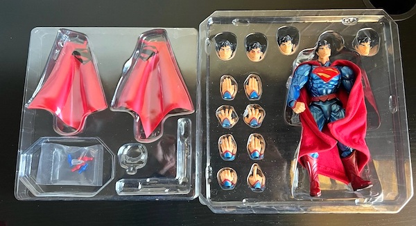 Kaiyodo Amazing Yamaguchi Superman open box. Click to sell or value yours
