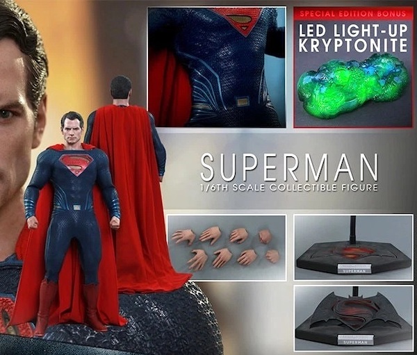 Batman V Superman Dawn of Justice MMS343 1/6th Scale Superman Special Edition. Click to sell one