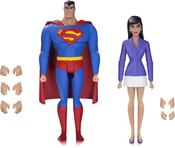 DC Collectibles Superman Animated Superman & Lois Lane out of the box. Click to sell one