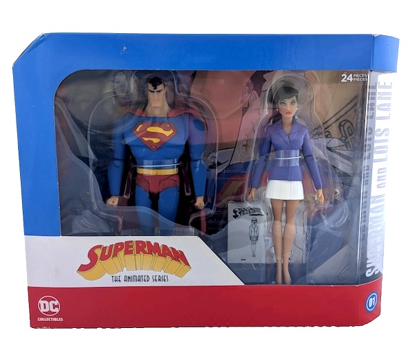 DC Collectibles Superman Animated Superman & Lois Lane. Click to sell one