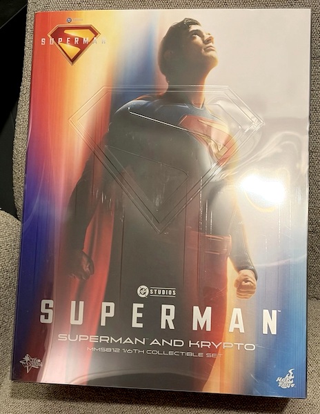 Superman 2025 MMS812 1/6th Scale Superman & Krypto. Click to sell one