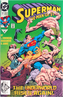 Man of Steel #17: 1st Doomsday. Click for values