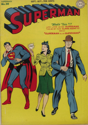 Superman #30: 1st Mr. Mxyztplk; Superman flies for the first time. Click for values