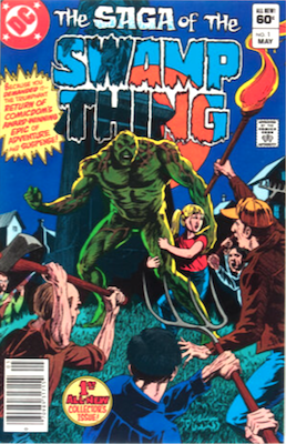 Swamp Thing #1 (1982): 1st in new series. Click to sell one