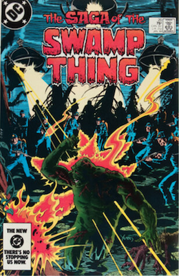 Swamp Thing #20: 1st Alan Moore issue. Click to value yours