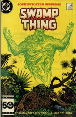 Swamp Thing #37: 1st Hellblazer (John Constantine)