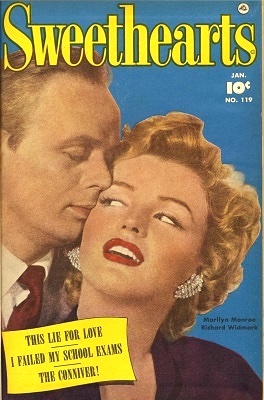 Sweethearts #119: Marilyn Monroe cover. Click to sell your comics