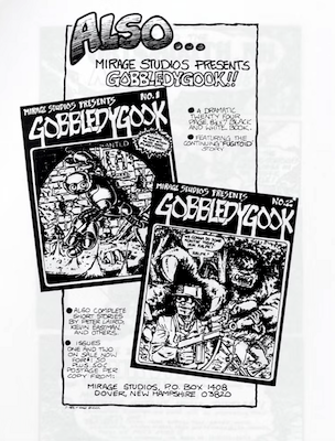 If the inside back cover of your TMNT #1 has this ad, then you are in luck! This is how to identify the rare and valuable first printing