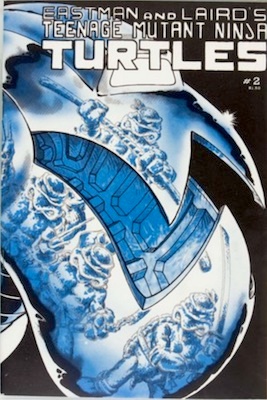 TMNT #2: 1st Printing. Click for valuation
