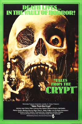 Tales from the Crypt movie: 1972, directed by Freddie Francis